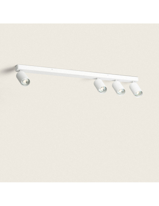 Plafonnier Aluminium Breixo 4 Spots