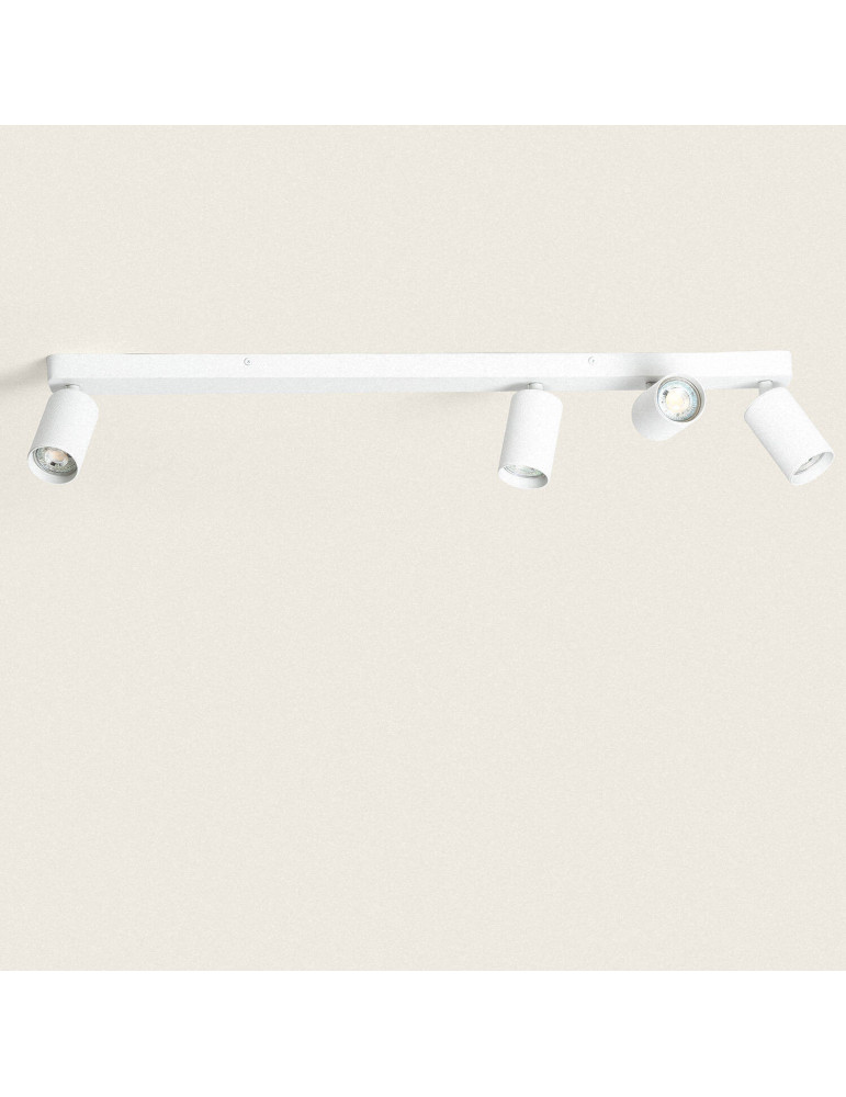 Plafonnier Aluminium Breixo 4 Spots