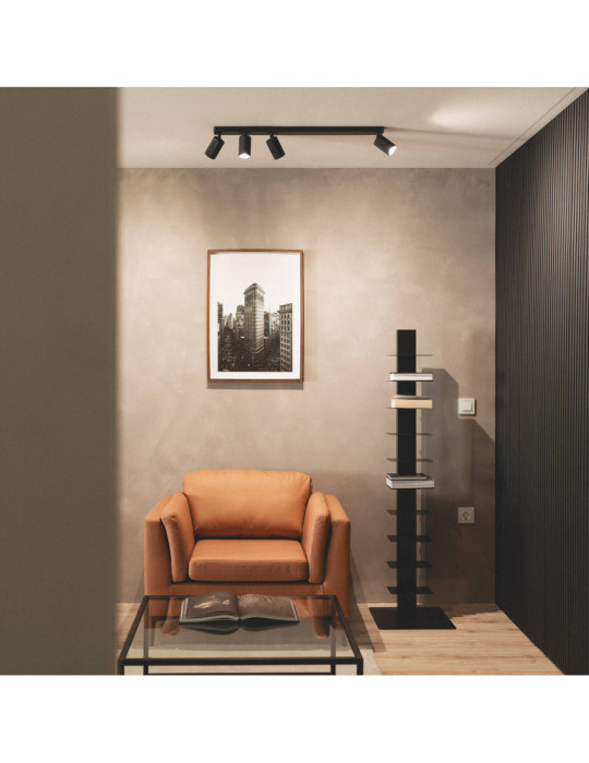 Plafonnier Aluminium Breixo 4 Spots