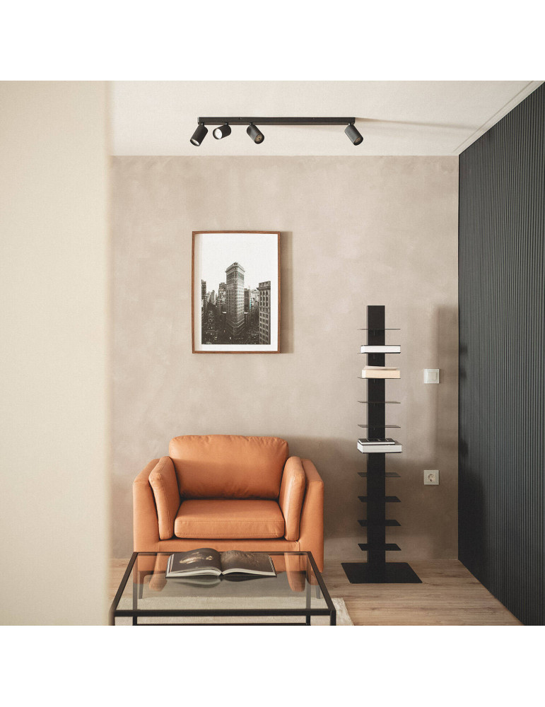 Plafonnier Aluminium Breixo 4 Spots