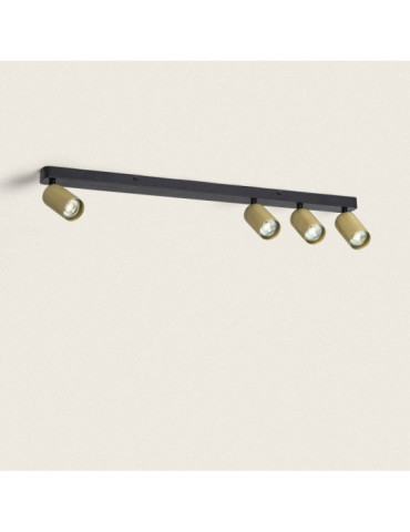Plafonnier Aluminium Breixo 4 Spots