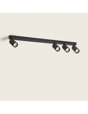Plafonnier Aluminium Breixo 4 Spots
