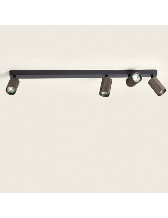 Plafonnier Aluminium Breixo 4 Spots