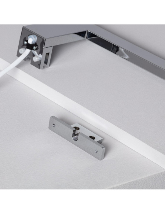 Applique LED Salle de Bain Carl 5W Argentée pour Miroir