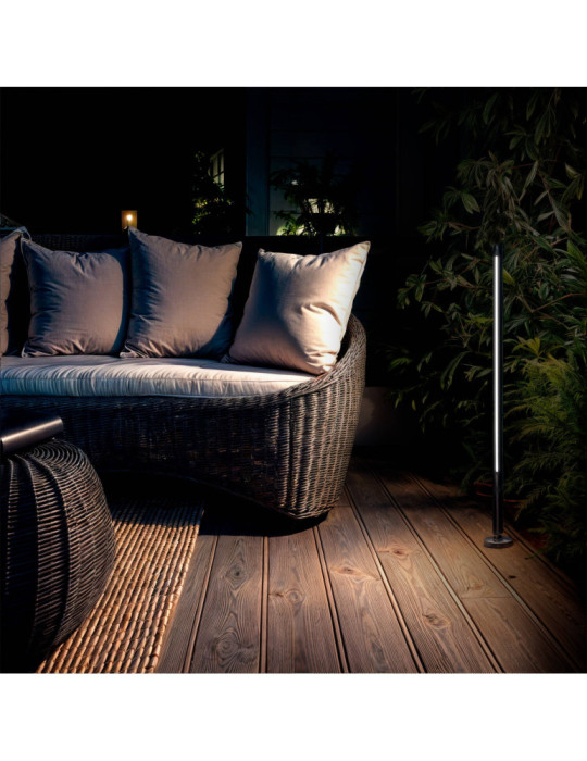 Balise LED Extérieur en saillie sur pied 12-24W 80-160cm Calax