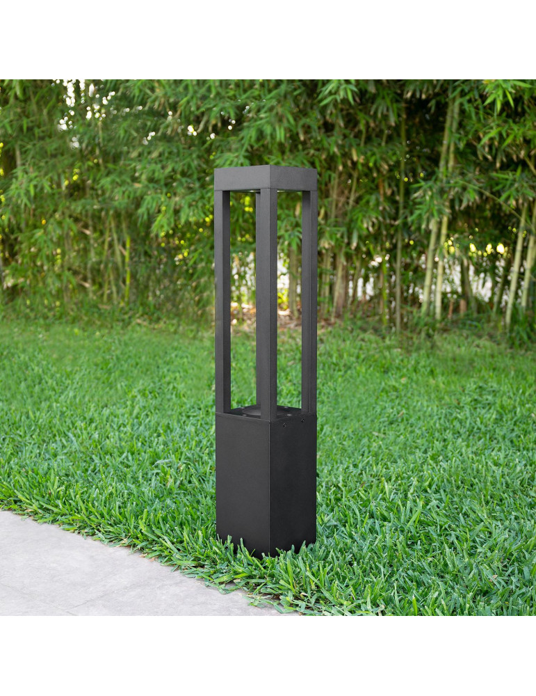 Balise LED Solaire Extérieure 1.5W en Saillie sur Pied 80cm Layou
