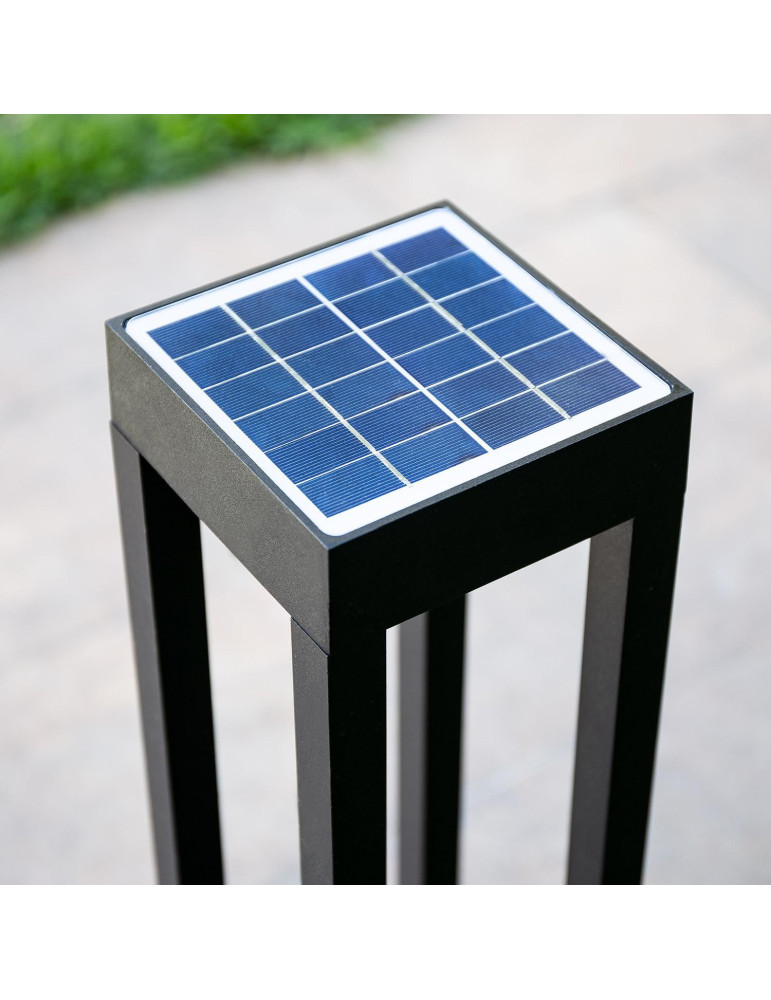 Balise LED Solaire Extérieure 1.5W en Saillie sur Pied 80cm Layou