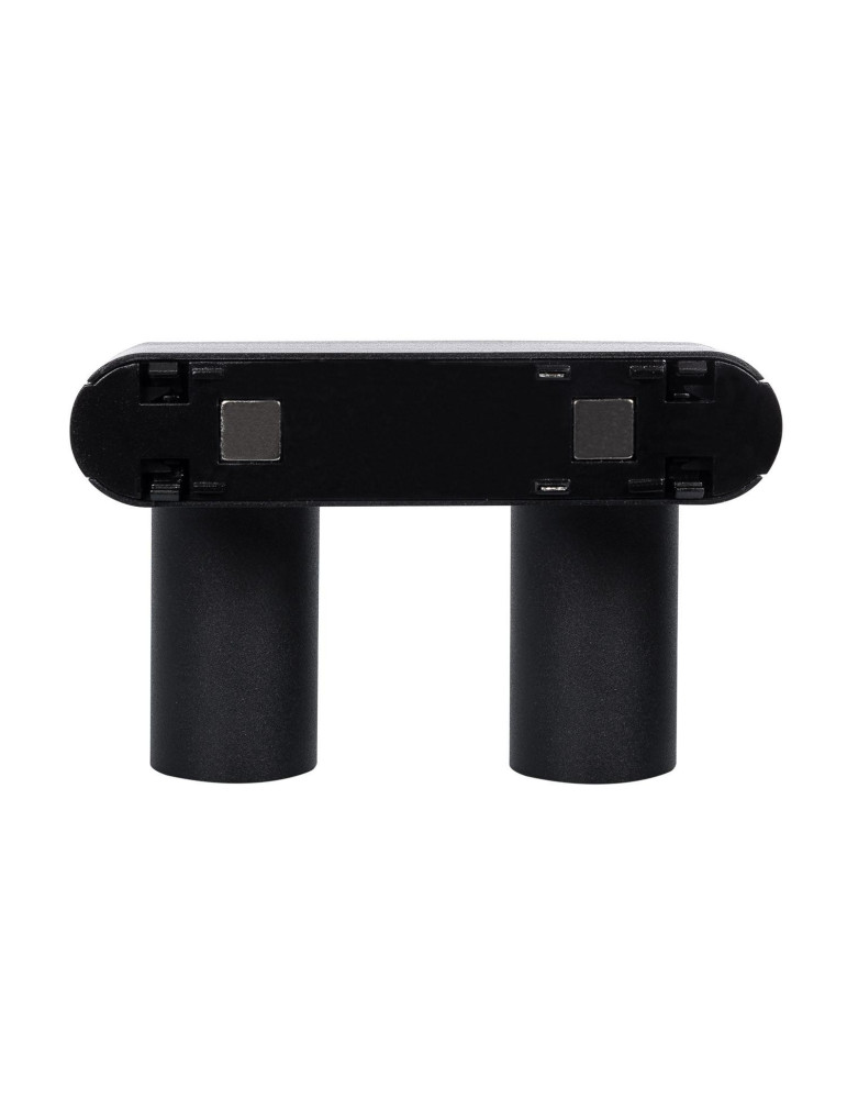 Spot LED sur Rail Magnétique 25mm Extra-Plat 10W Double 48V Noir