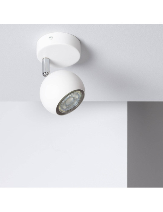 Applique Murale Orientable Aluminium Ates 1 Spot Blanc