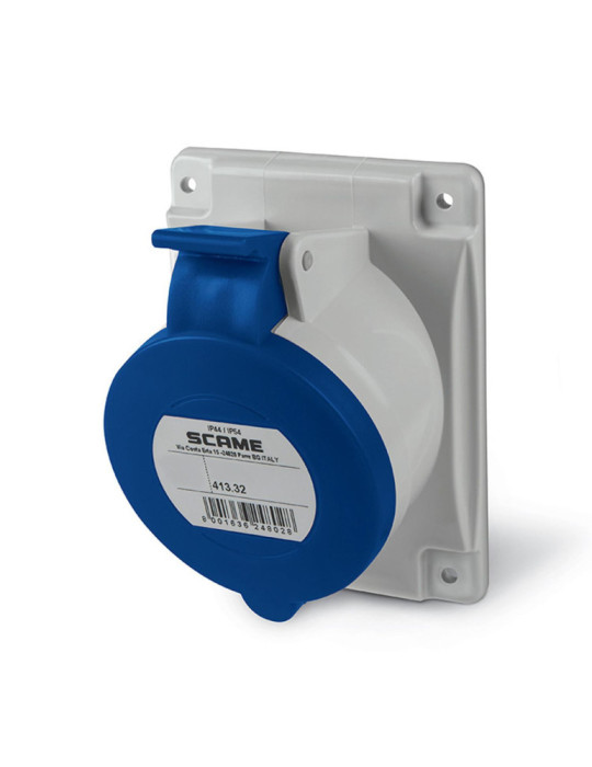 Prise Industrielle sur Tableau 32A IP54 Optima SCAME