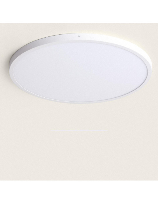 Plafonnier LED Rond 48W Extra-Plat CCT Sélectionnable Ø600 mm