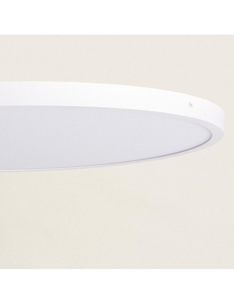 Plafonnier LED Rond 48W Extra-Plat CCT Sélectionnable Ø600 mm