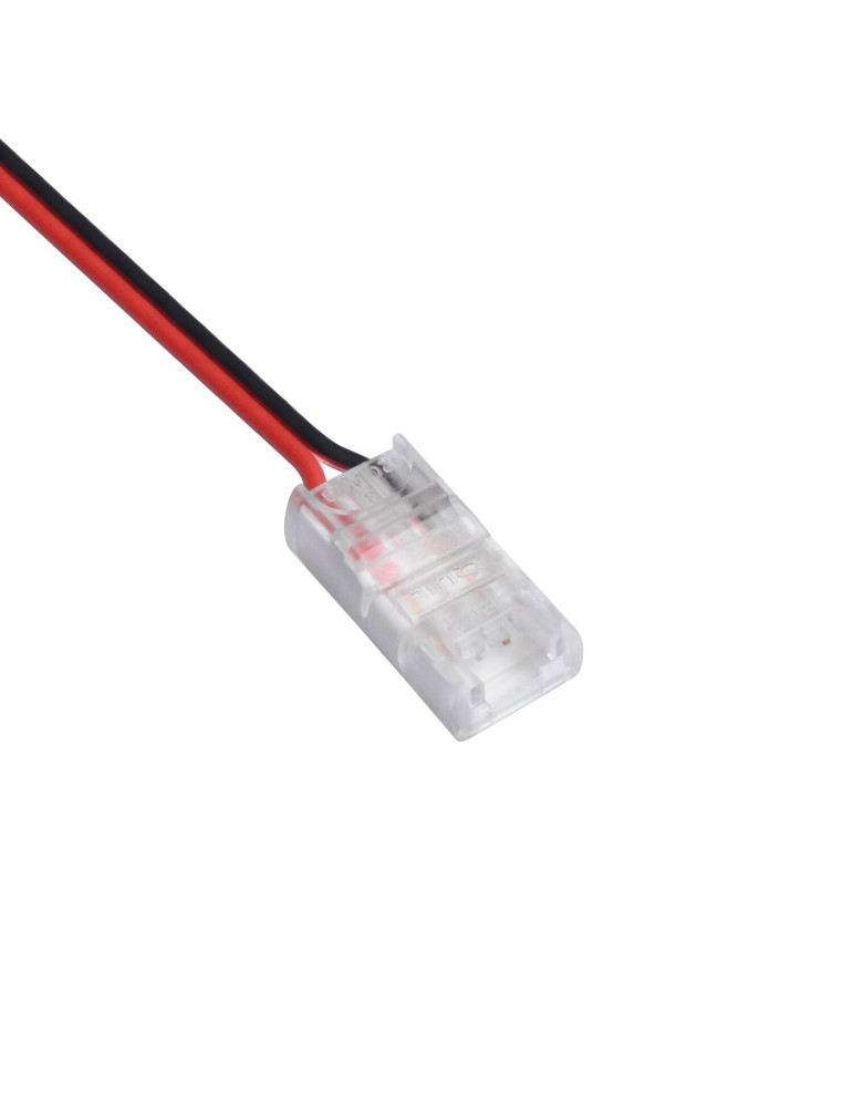 Connecteur HIPPO avec câble pour Ruban LED Monochrome 12-24V DC Largeur 8 mm