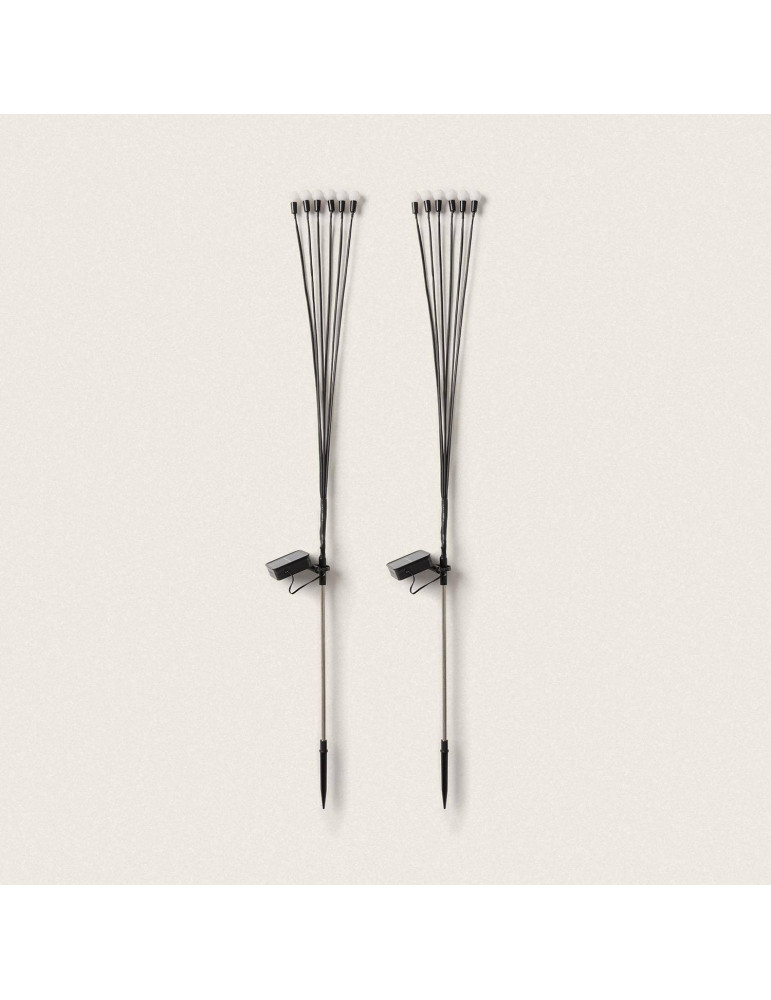 Pack de 2 Piquets LED Solaires Extérieur LightningBug Pack de 2 Piquets LED Solaires Extérieur LightningBug
