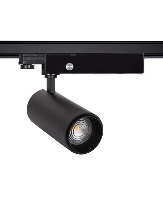 Spot LED sur Rail Triphasé 30W Dimmable Wolf Multiangle 15-60º Noir Spot LED sur Rail Triphasé 30W Dimmable Wolf Multiangle 15-60º Noir