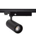 Spot LED sur Rail Triphasé 30W Dimmable Wolf Multiangle 15-60º Noir