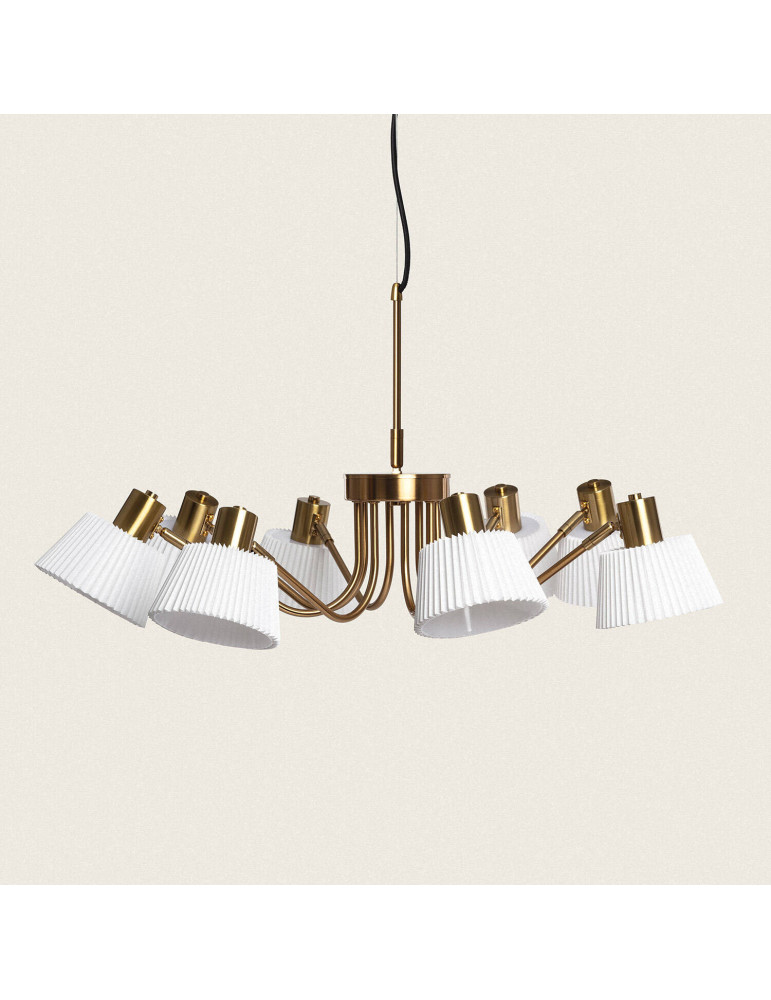 Suspension Métal Magda 8 Spots