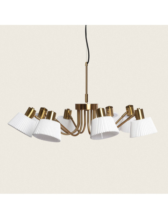 Suspension Métal Magda 8 Spots