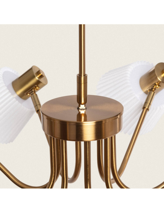 Suspension Métal Magda 8 Spots