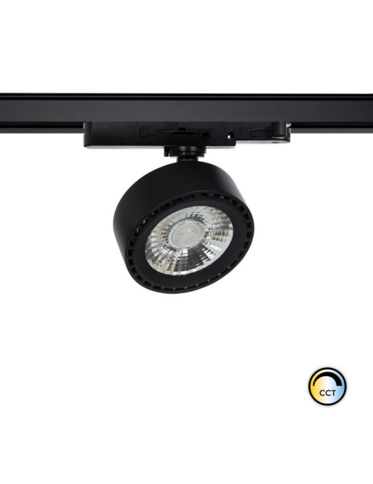 Spot LED sur Rail Triphasé 20W Onuba CCT Noir Spot LED sur Rail Triphasé 20W Onuba CCT Noir