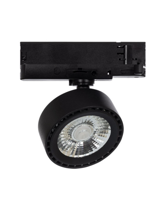 Spot LED sur Rail Triphasé 20W Onuba CCT Noir
