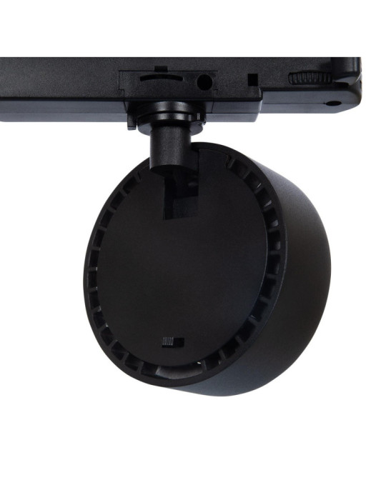 Spot LED sur Rail Triphasé 20W Onuba CCT Noir