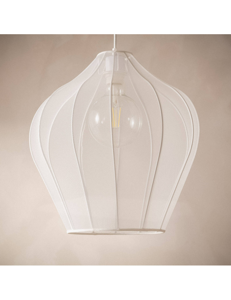 Suspension Métal et Tissu Ø400 mm Yara