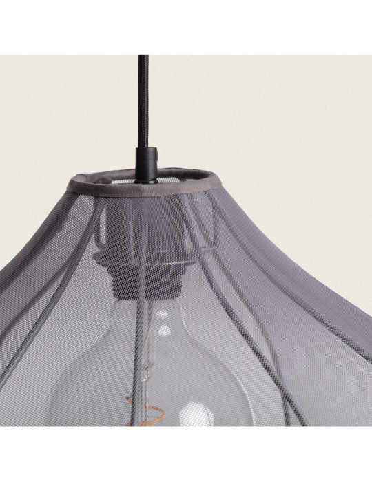 Suspension Métal et Tissu Ø400 mm Yara