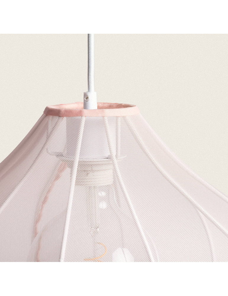 Suspension Métal et Tissu Ø400 mm Yara