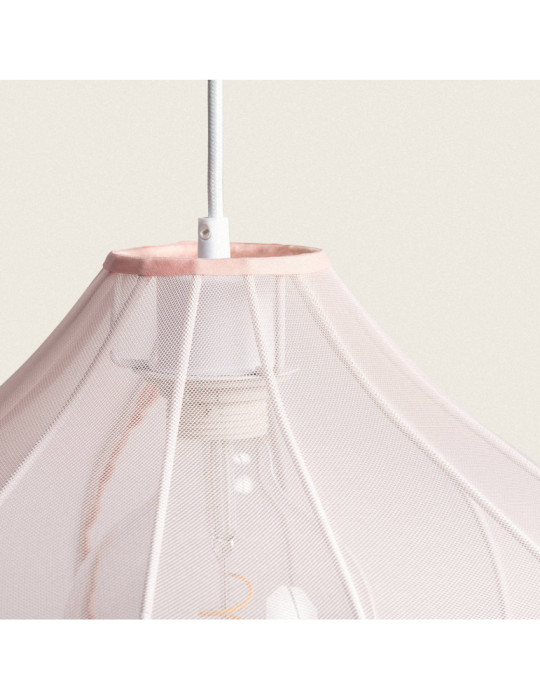 Suspension Métal et Tissu Ø400 mm Yara