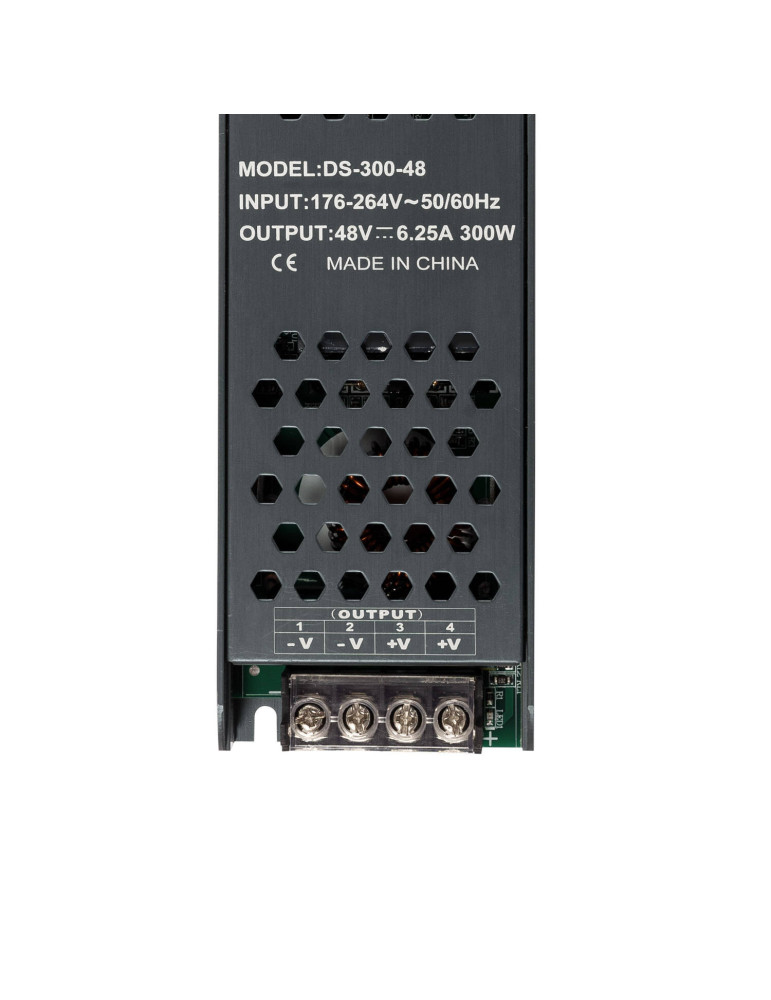 Kit Bloc d'Alimentation Externe 48V DC + Connecteur pour Rail Magnétique 20mm