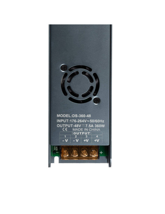 Kit Bloc d'Alimentation Externe 48V DC + Connecteur pour Rail Magnétique 20mm