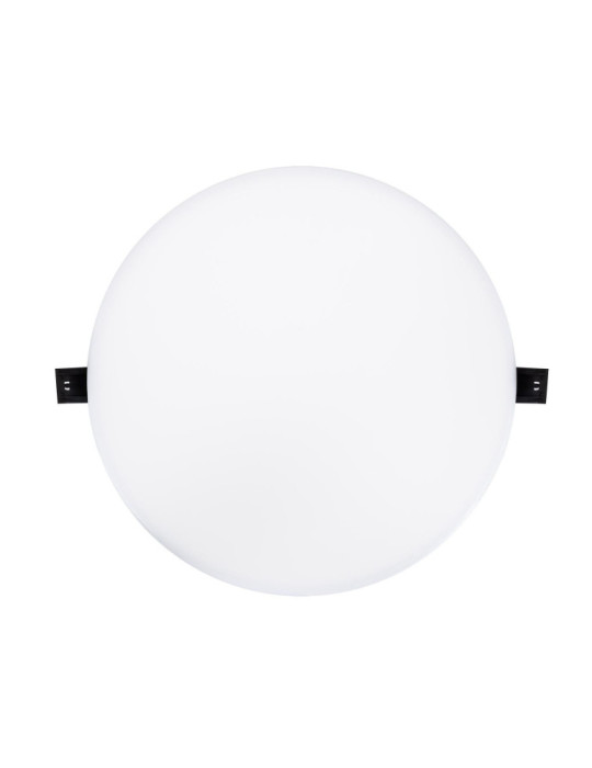 Dalle LED 24W Ronde CCT Surface Coupe Ø 200 mm IP54