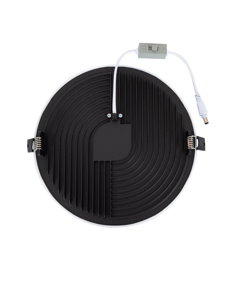 Dalle LED 24W Ronde CCT Surface Coupe Ø 200 mm IP54