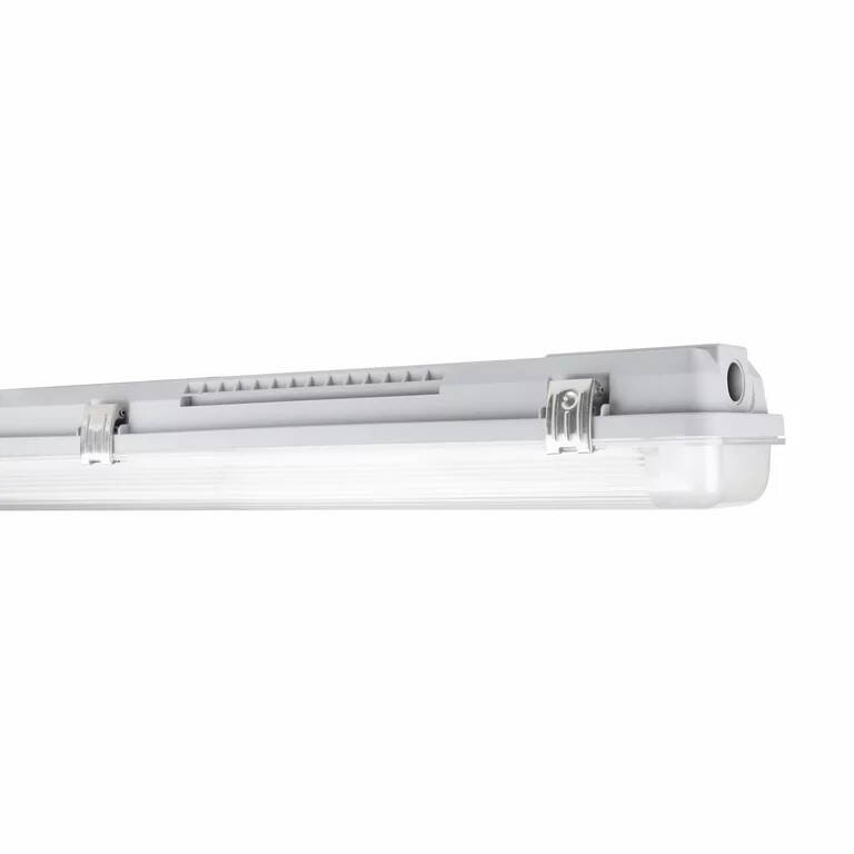Réglette Étanche pour deux Tubes LED de 150cm de LEDVANCE Gris
