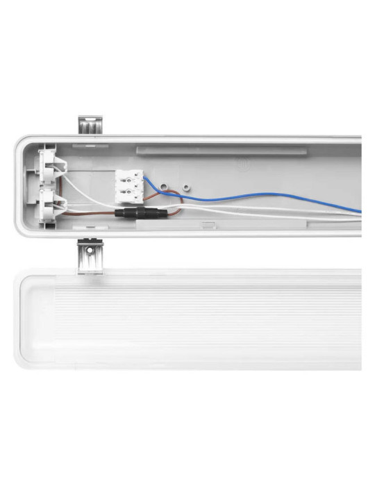 Réglette Étanche pour deux Tubes LED de 150 cm de LEDVANCE