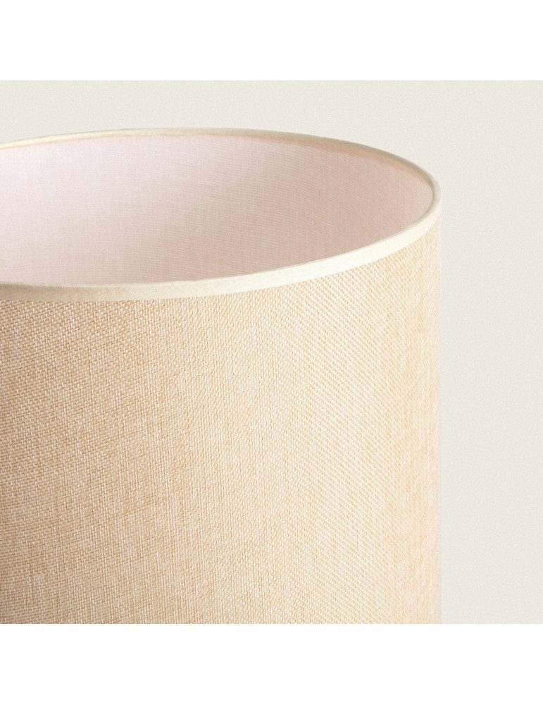 Lampe à poser Métal et Textile Muka