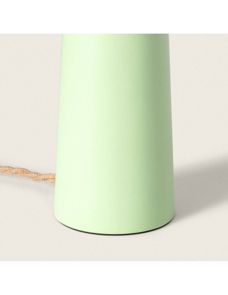 Lampe à poser Métal et Textile Muka