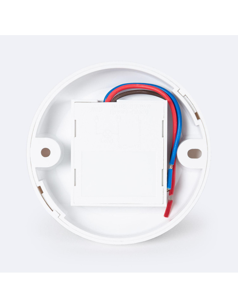 Détecteur de Mouvement en Saillie PIR 360º Rond