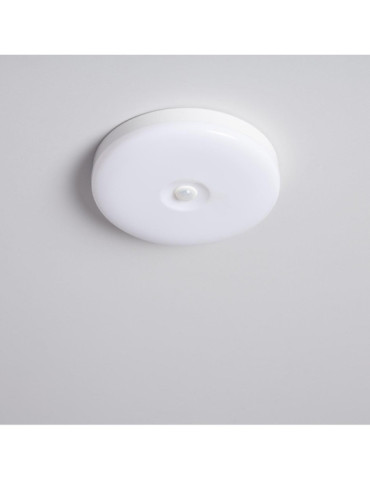 Plafonnier LED 12W Ø216 mm No Flicker avec Détecteur de Présence PIR et Crépusculaire