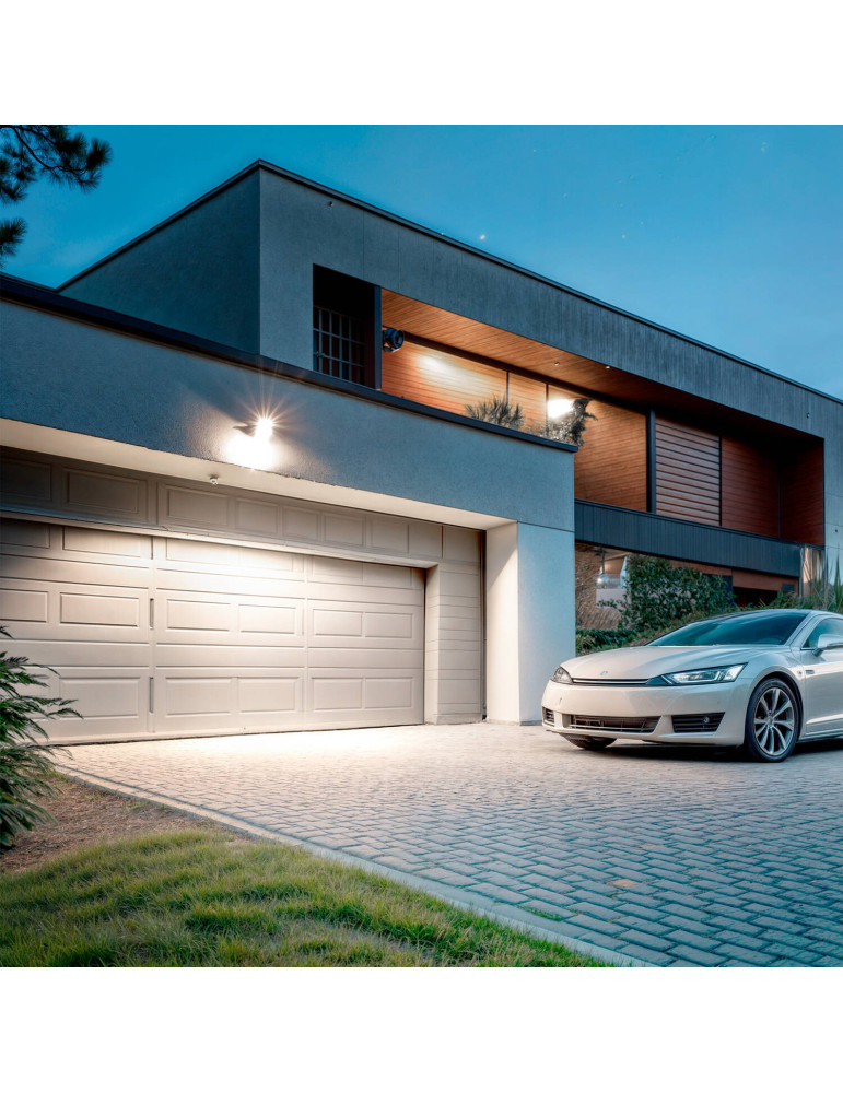 Projecteur LED 50W Dimmable TRIAC 170 lm/W IP65 ELEGANCE Slim PRO Blanc