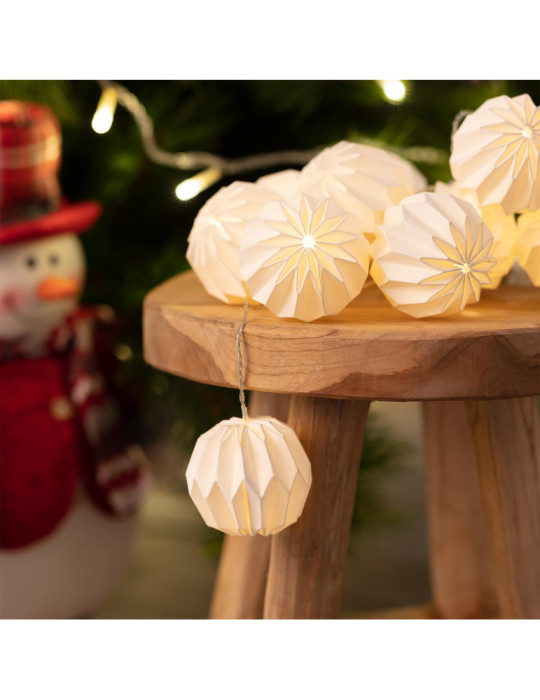 Guirlande LED Niels à Piles 1.65m