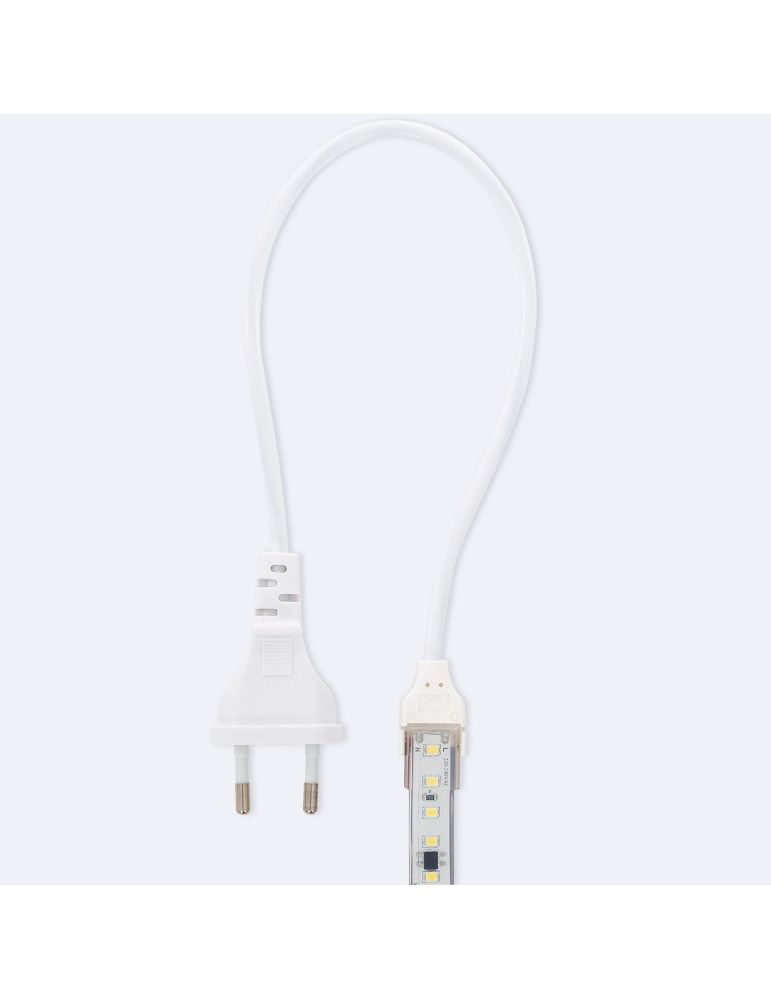 Ruban LED Dimmable Auto-redressement 220V SMD2835 Silicone FLEX 120 LED/m IP67 High Lumen Largeur 12mm Coupe 10 cm sur Mesure