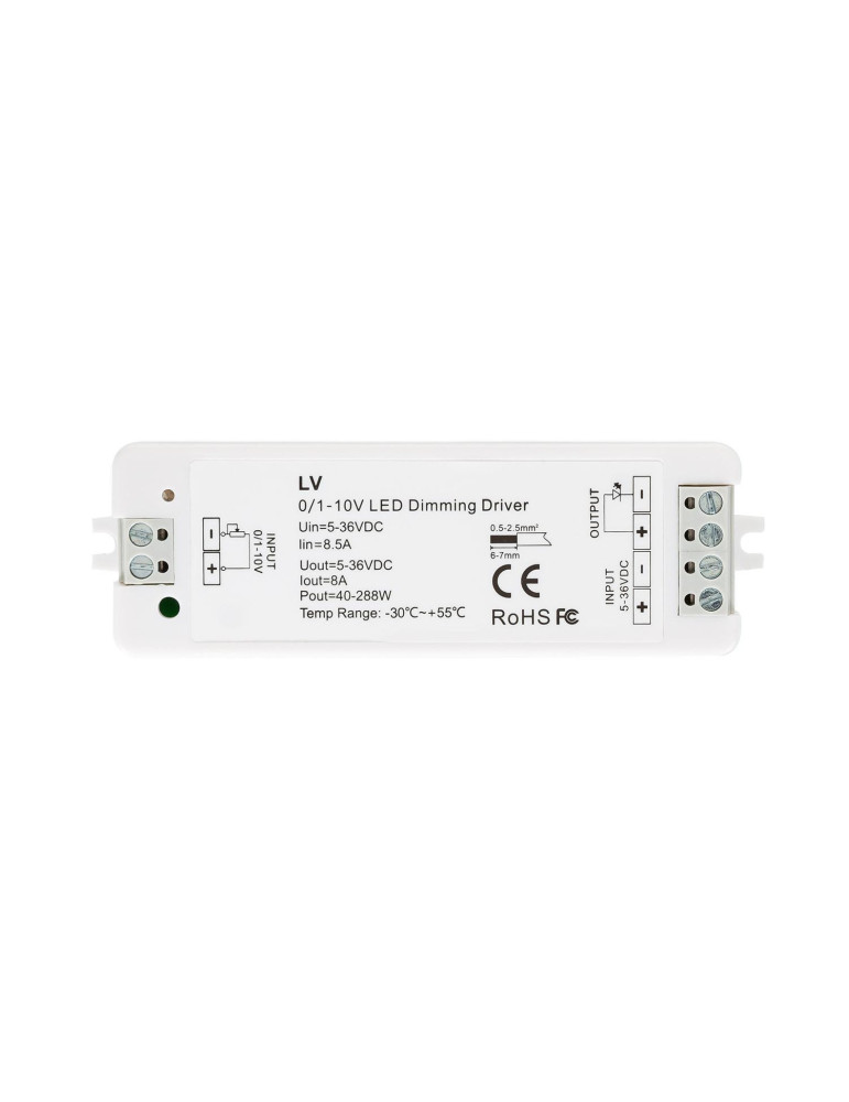 Variateur 1-10V pour Ruban LED Variateur 1-10V pour Ruban LED
