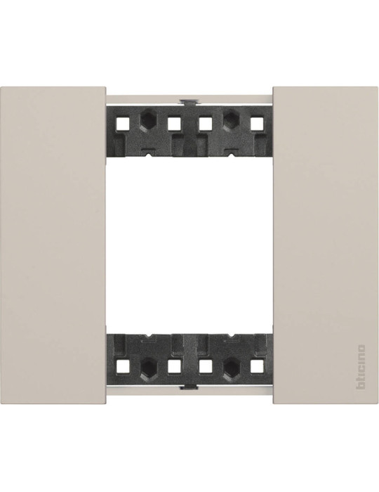 Platine de Finition 2 Modules BTicino Living Now KA4802K_