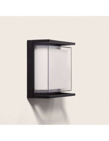 Applique Murale Extérieure LED 18W Éclairage Carré Noire Rale