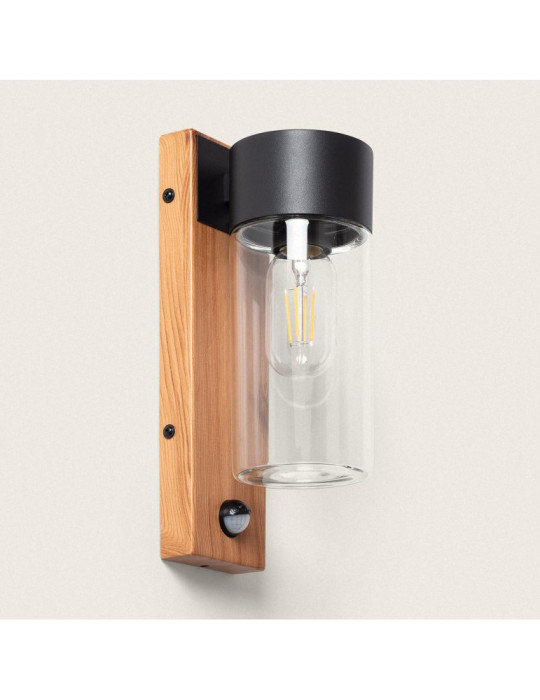 Applique Murale Extérieure Acier Inoxydable et Verre avec Détecteur de Mouvement Isoba Applique Murale Extérieure Acier Inoxydable et Verre avec Détecteur de Mouvement Isoba