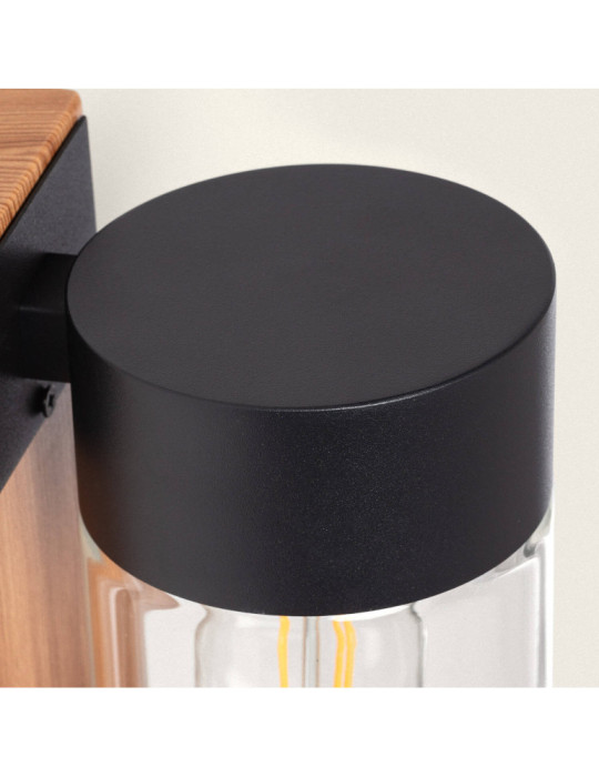 Applique Murale Extérieure Acier Inoxydable et Verre avec Détecteur de Mouvement Isoba