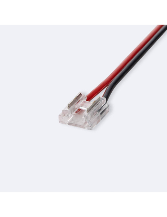 Connecteur HIPPO Double avec Câble pour Ruban LED 24V DC SMD IP20 Largeur 10mm Monochrome IC 4 PIN