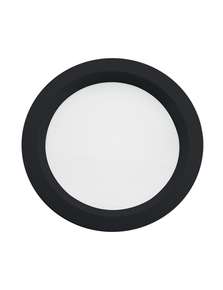 Downlight LED 40W Rond SAMSUNG Aero CCT 130 lm/W Microprismatique LIFUD Coupe Ø 200 mm Noir